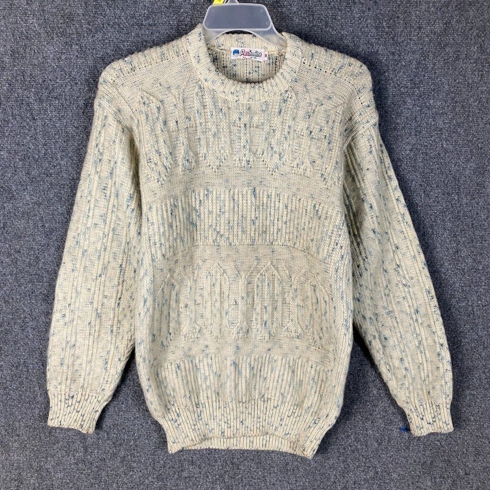 Pashmina by J.C. Sweater Size 38 Knit Crew Neck Adults Men's Pullover